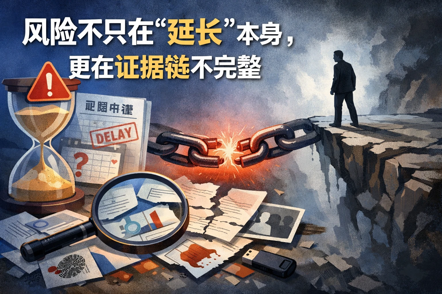 风险不只在“延长”本身，更在证据链不完整