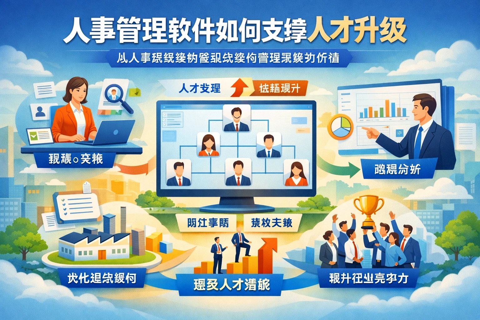 人事管理软件如何支撑人才升级:从人事系统案例看组织架构管理系统的价值