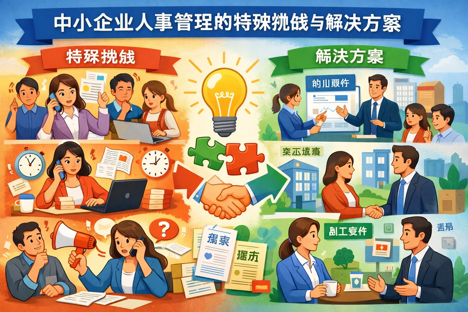 中小企业人事管理的特殊挑战与解决方案