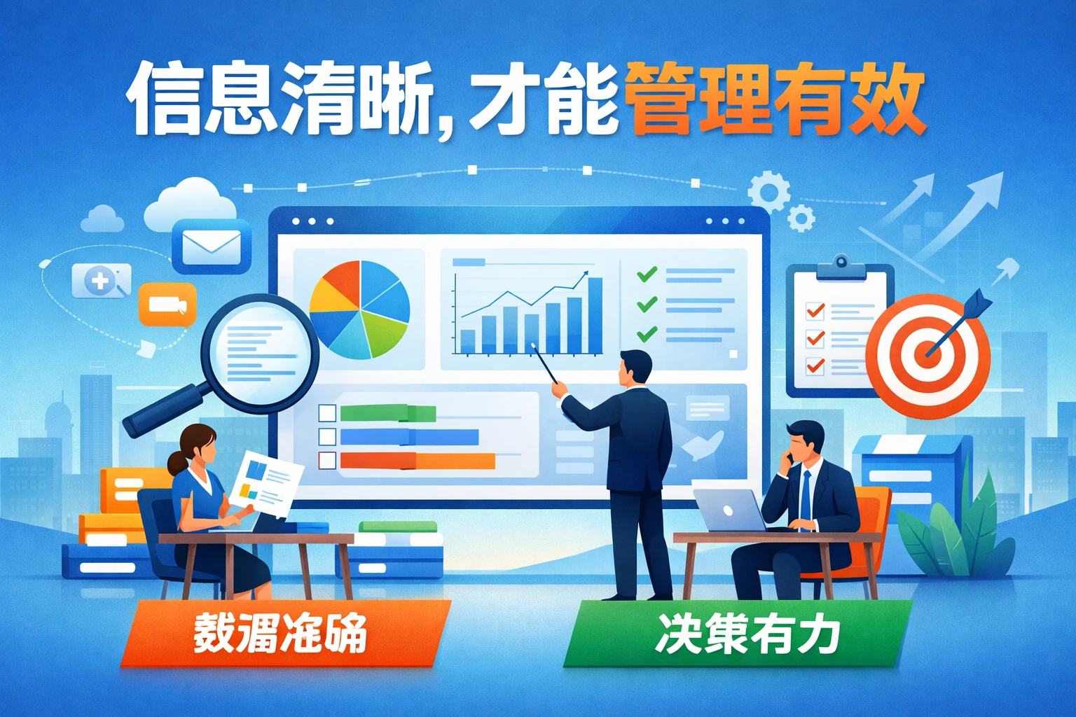 信息清晰，才能管理有效