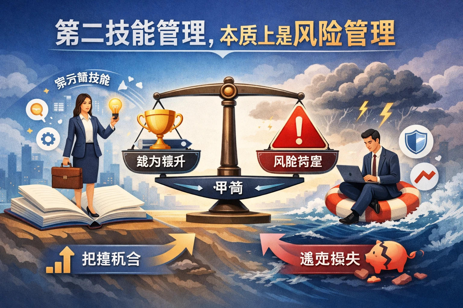 第二技能管理,本质上是风险管理