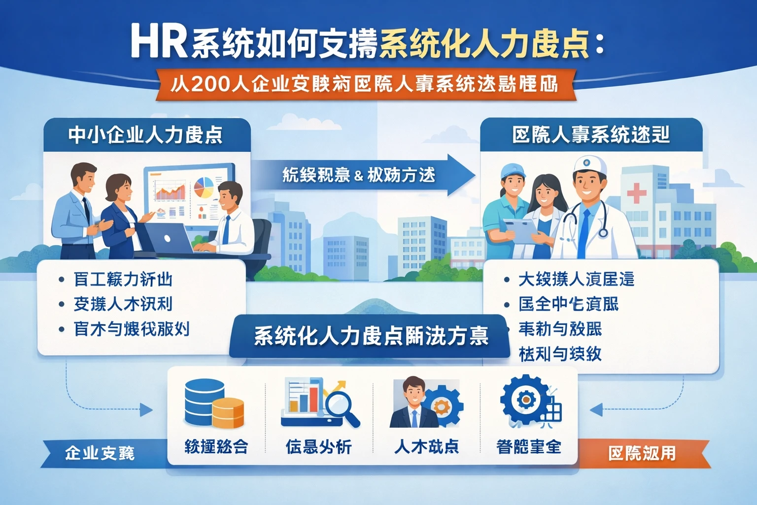 HR系统如何支撑系统化人力盘点：从200人企业实践到医院人事系统选型思路