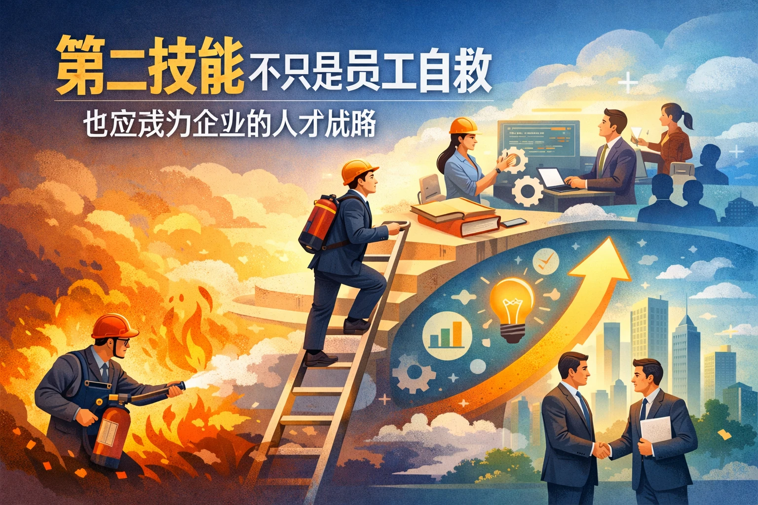 第二技能不只是员工自救,也应成为企业的人才战略