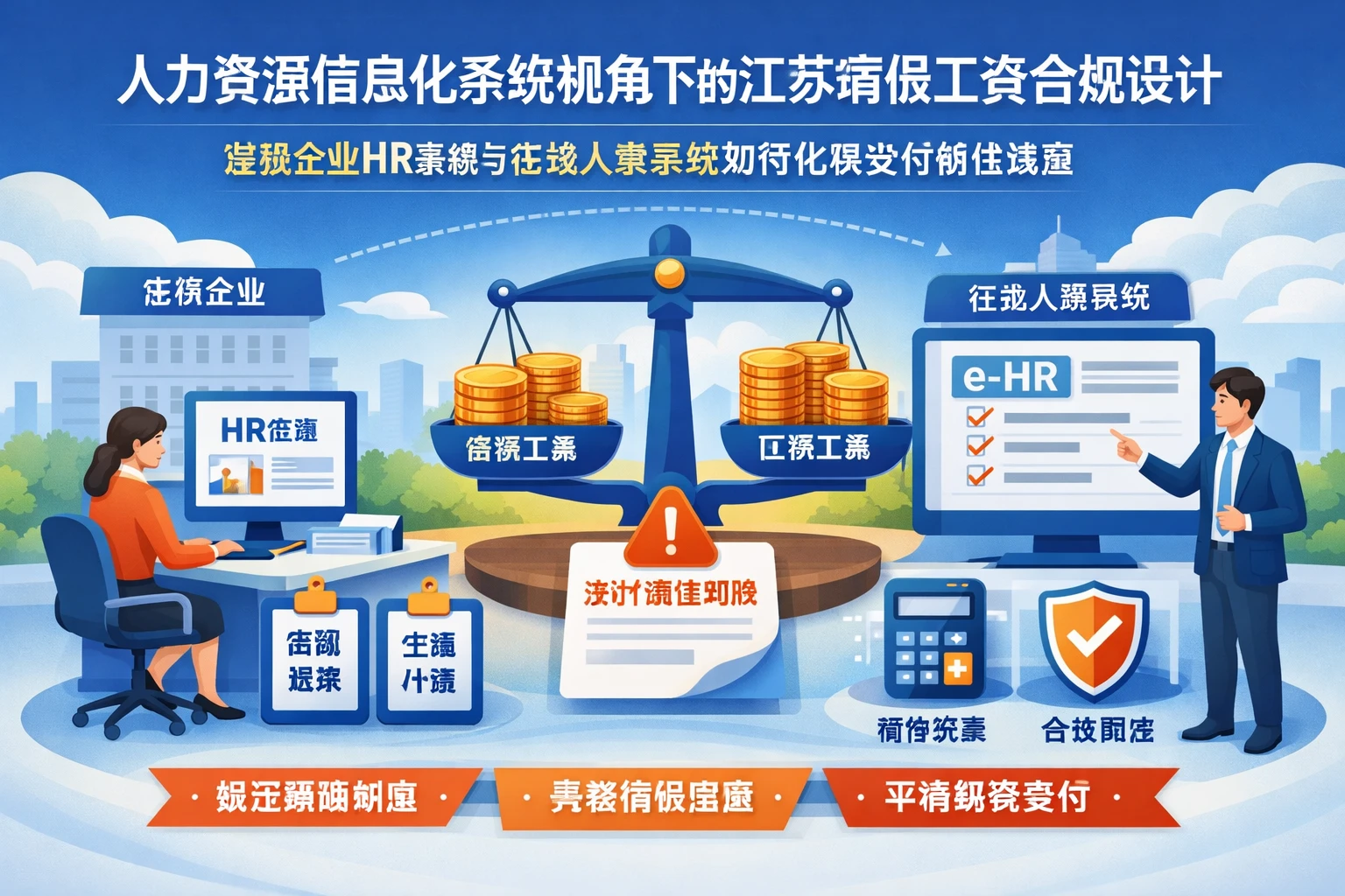 人力资源信息化系统视角下的江苏病假工资合规设计：连锁企业HR系统与在线人事系统如何化解支付倒挂难题