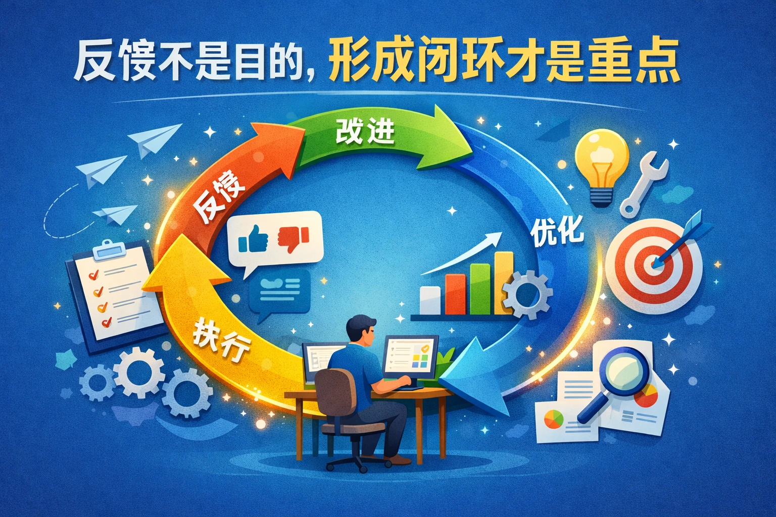 反馈不是目的，形成闭环才是重点