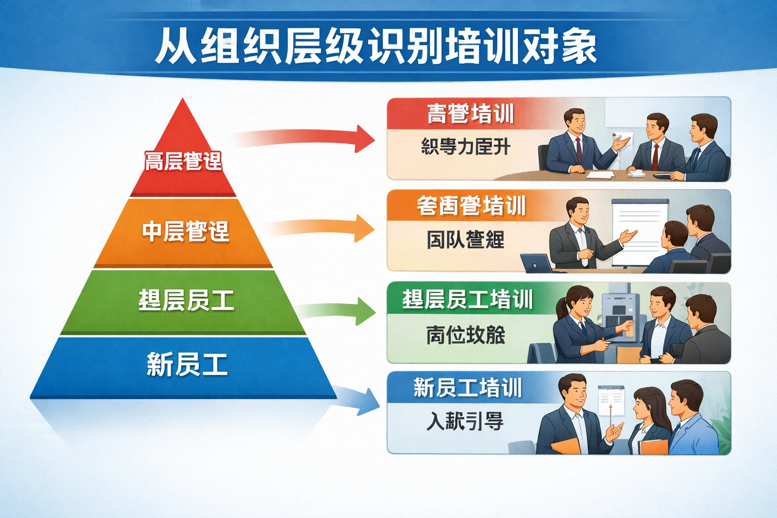 从组织层级识别培训对象