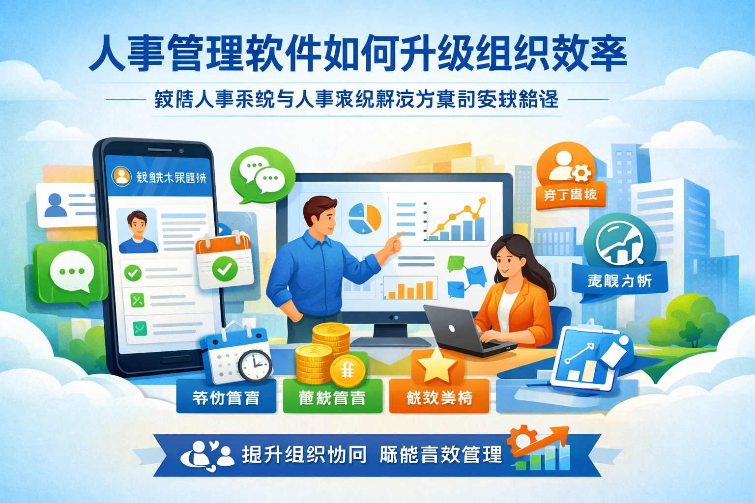 人事管理软件如何升级组织效率：微信人事系统与人事系统解决方案的实践路径