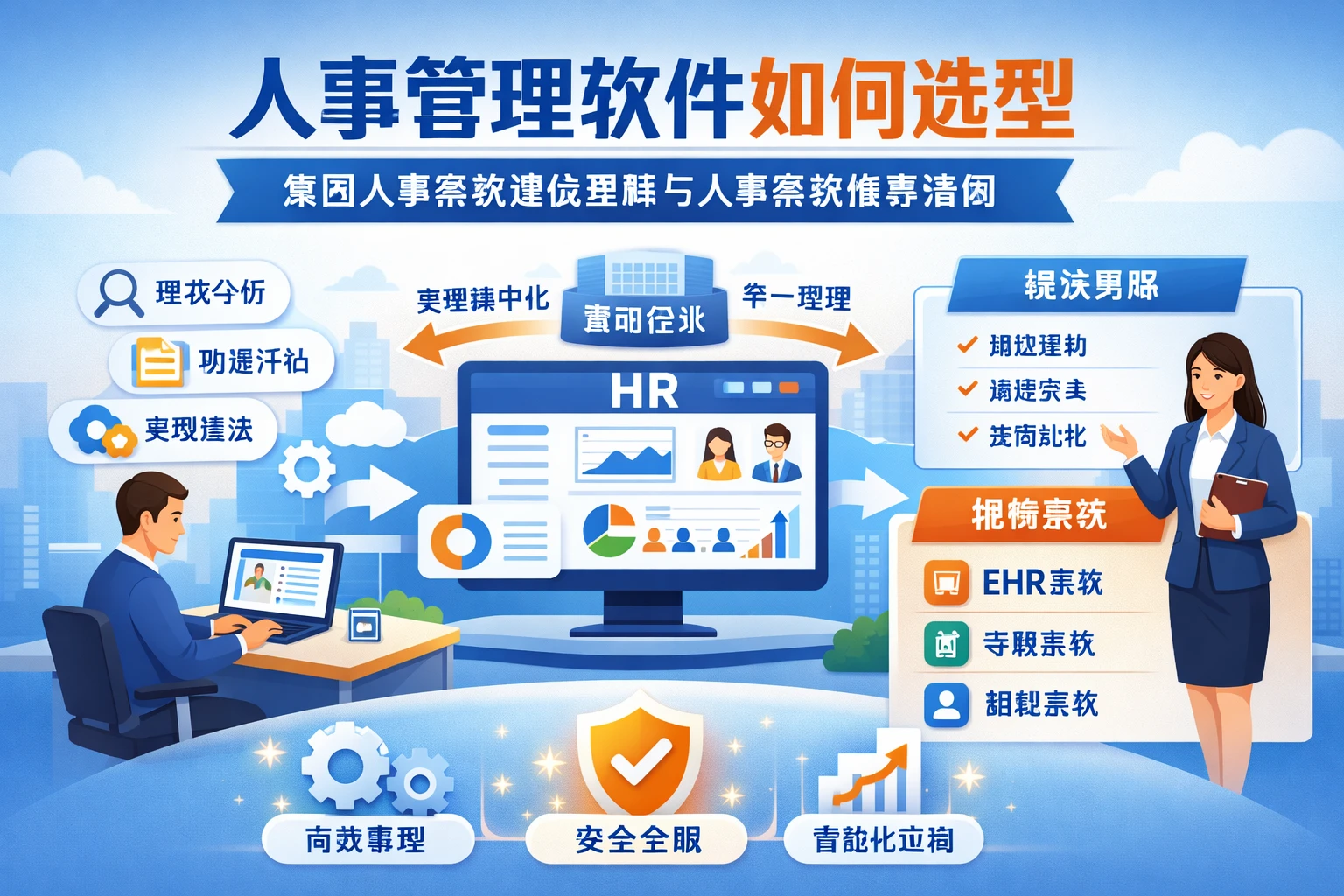 人事管理软件如何选型:集团人事系统建设思路与人事系统推荐指南