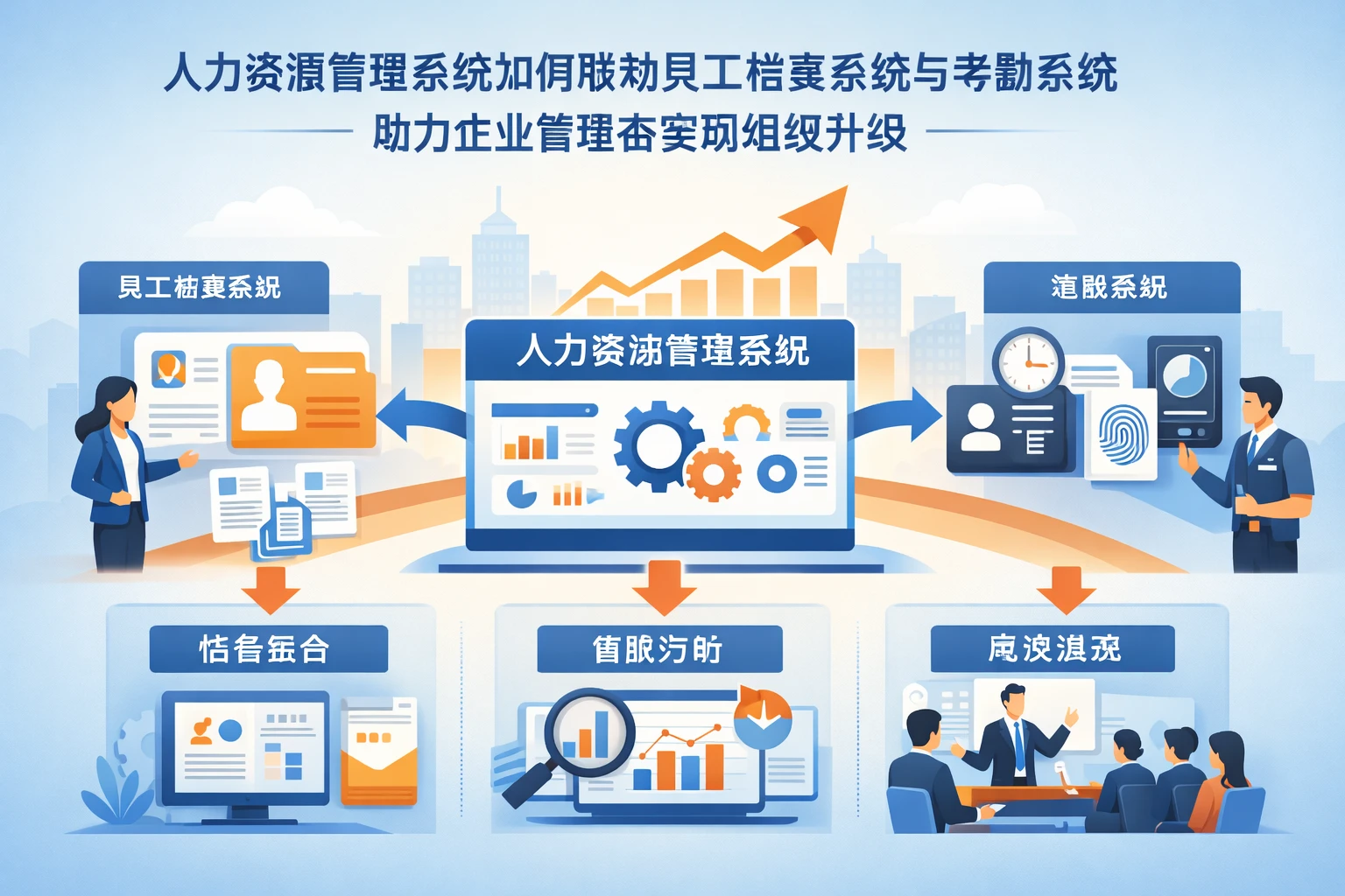 人力资源管理系统如何联动员工档案系统与考勤系统，助力企业管理者实现组织升级