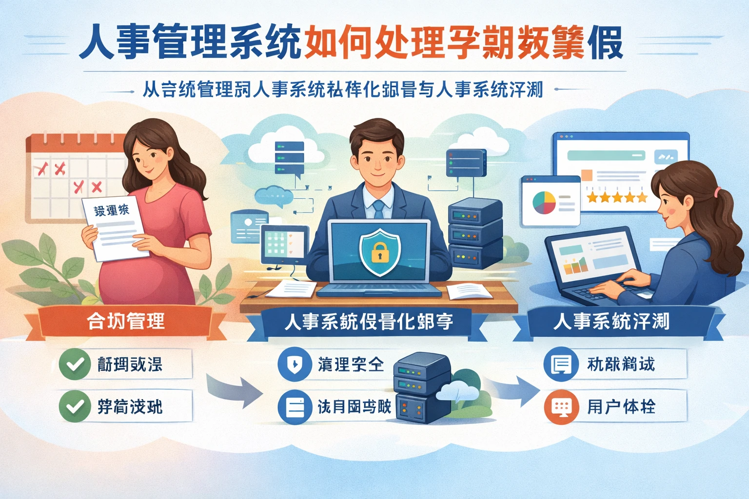 人事管理系统如何处理孕期频繁请假：从合规管理到人事系统私有化部署与人事系统评测