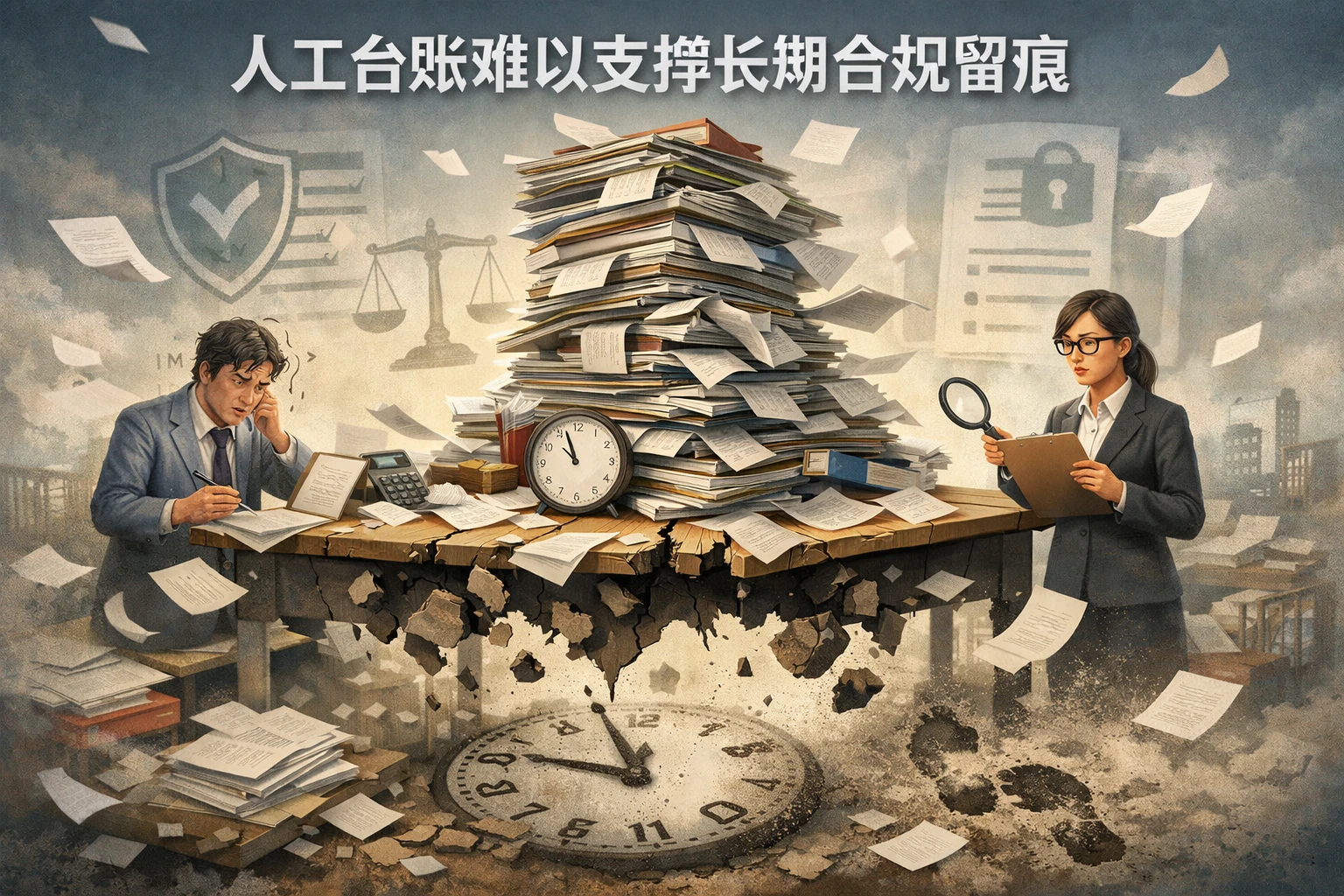 人工台账难以支撑长期合规留痕