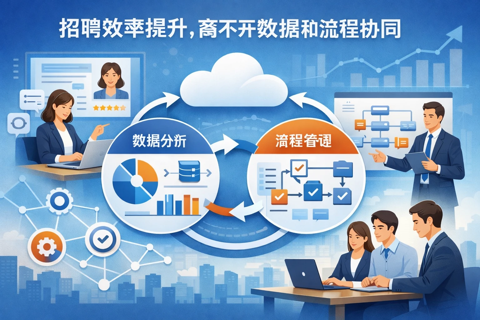 招聘效率提升，离不开数据和流程协同