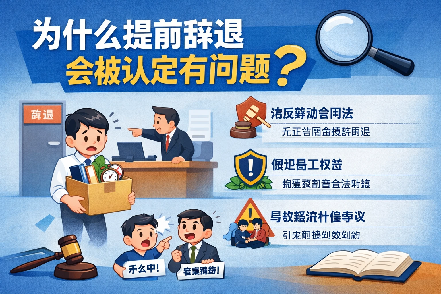 为什么提前辞退会被认定有问题