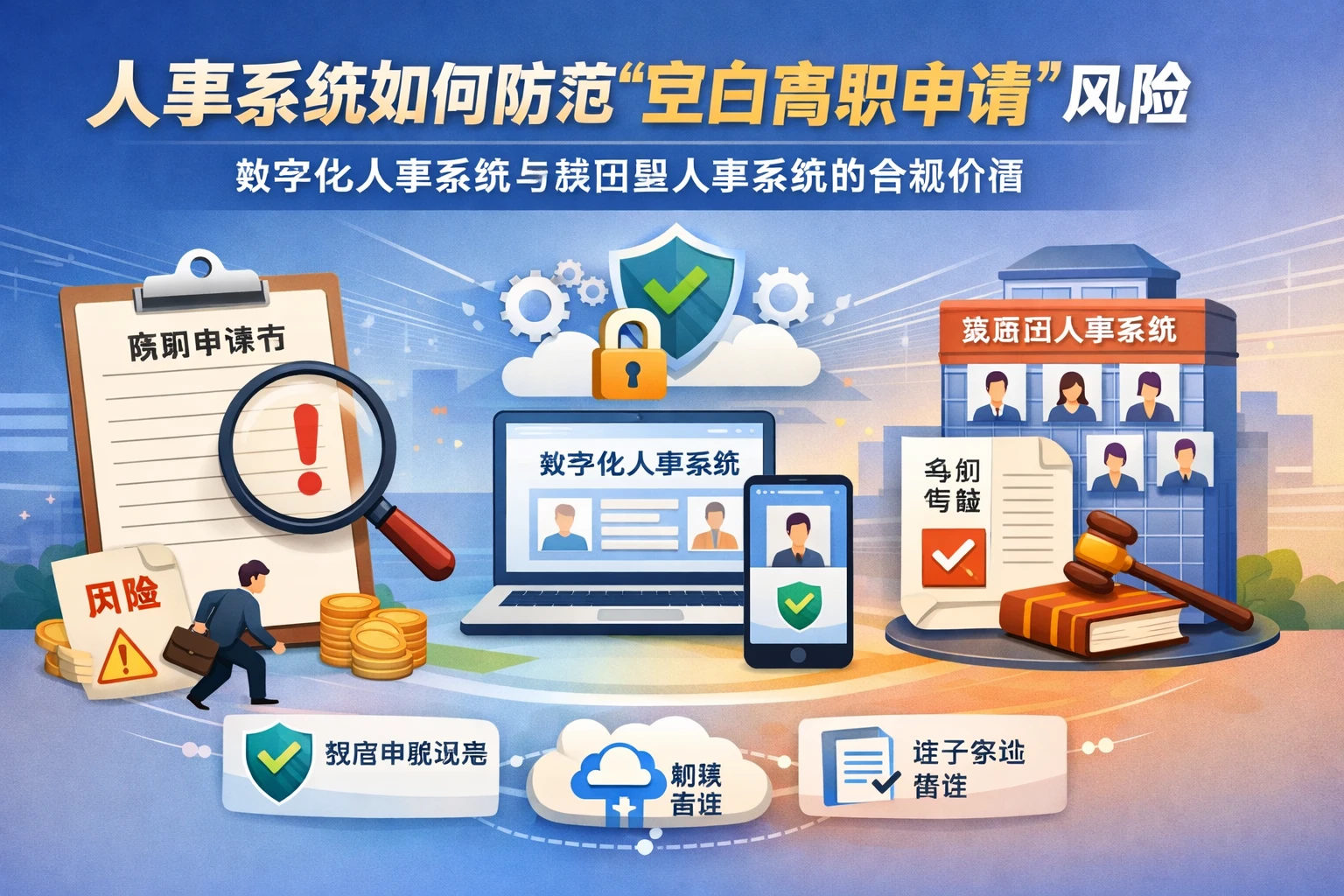 人事系统如何防范“空白离职申请”风险:数字化人事系统与集团型人事系统的合规价值