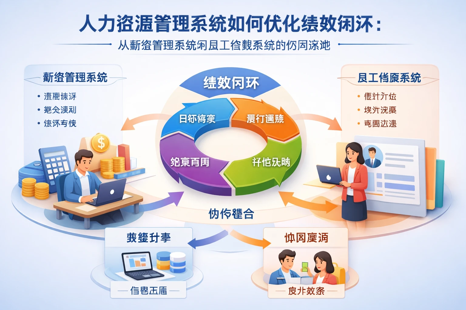 人力资源管理系统如何优化绩效闭环：从薪资管理系统到员工档案系统的协同落地