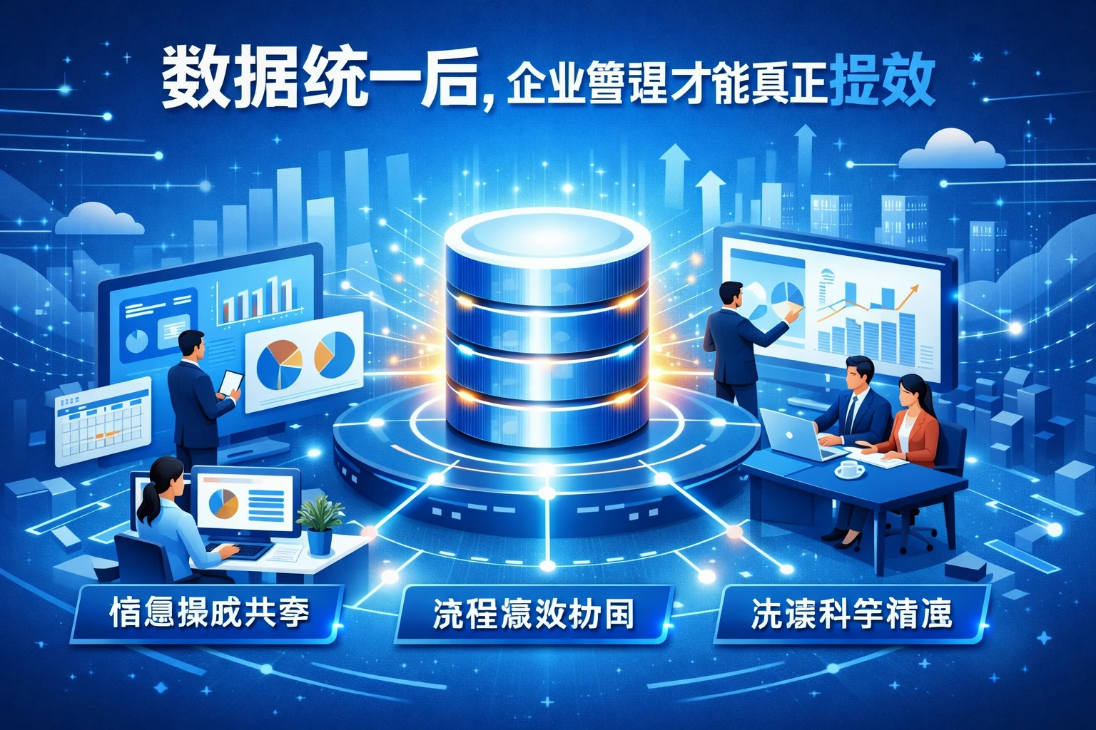 数据统一后，企业管理才能真正提效