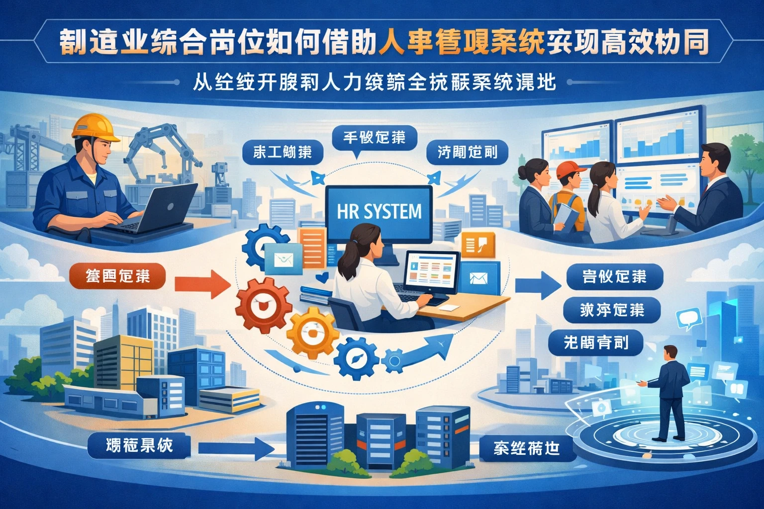 制造业综合岗位如何借助人事管理系统实现高效协同：从经验开展到人力资源全流程系统落地