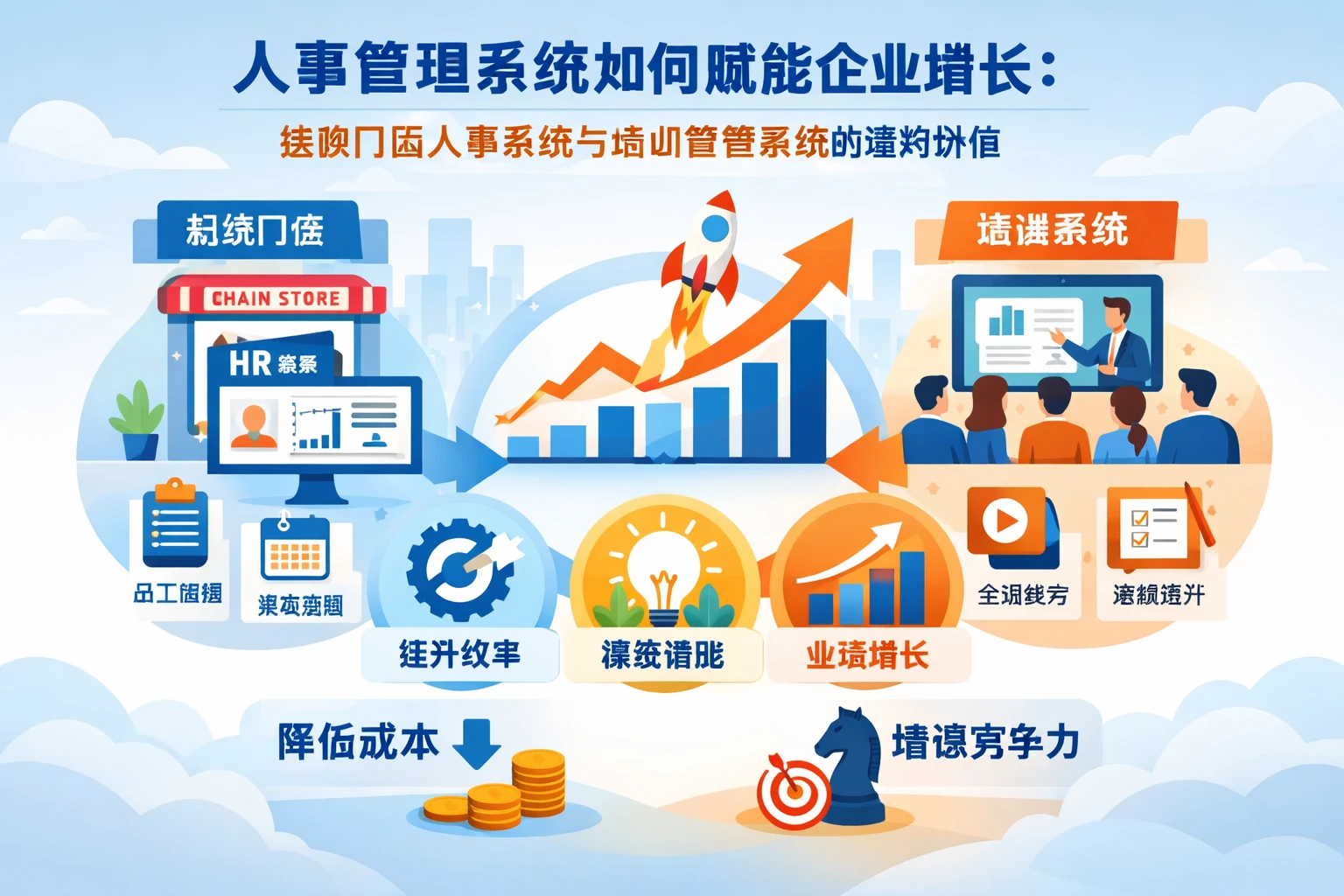 人事管理系统如何赋能企业增长：连锁门店人事系统与培训管理系统的落地价值
