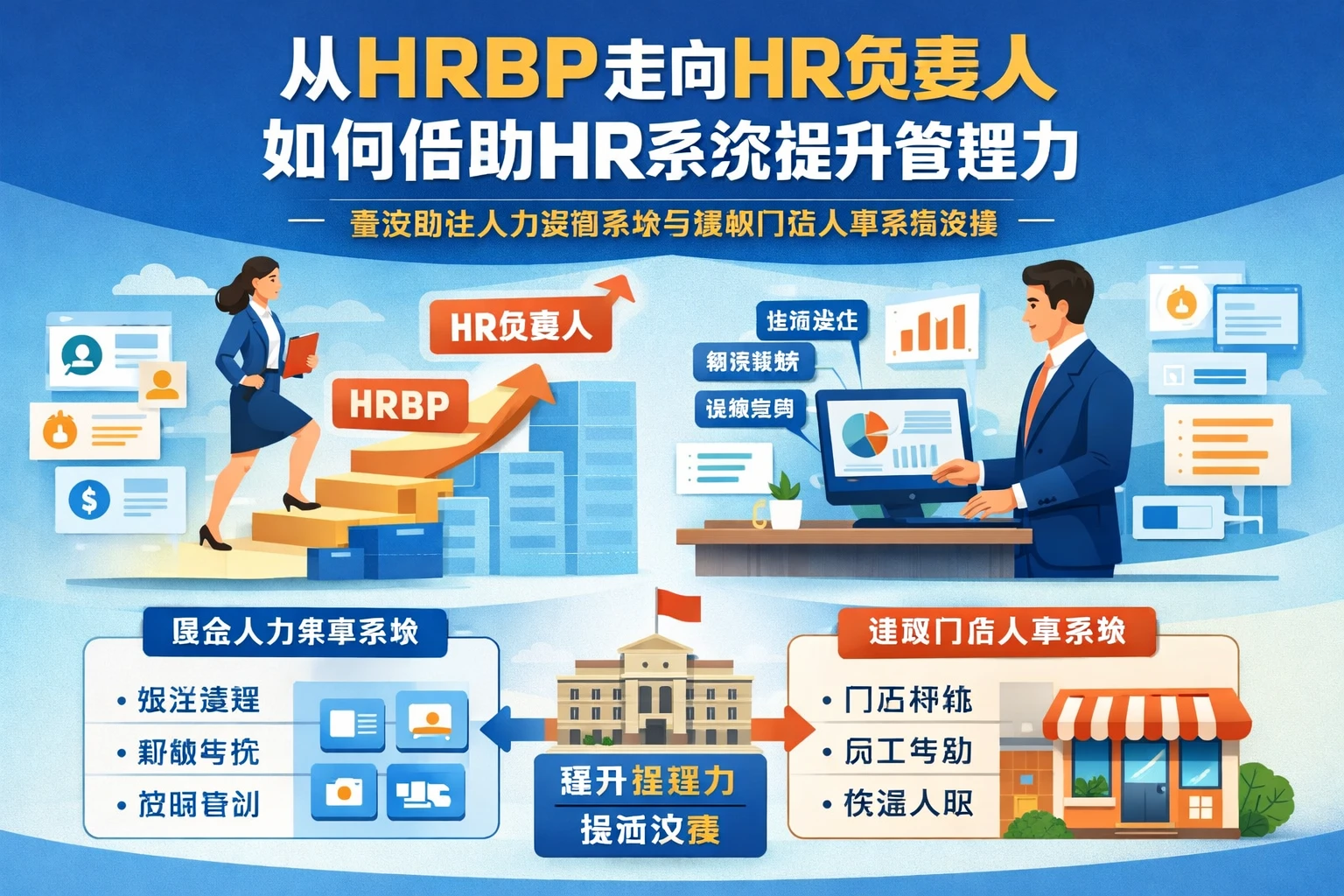 从HRBP走向HR负责人,如何借助HR系统提升管理力:兼谈国企人力资源系统与连锁门店人事系统选择