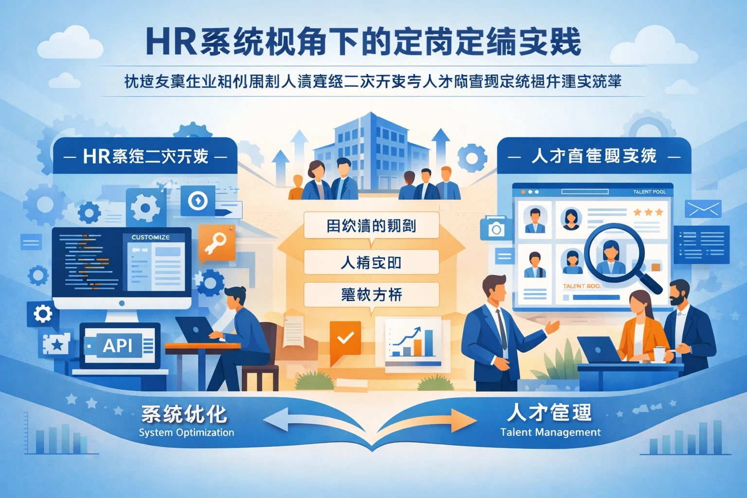 HR系统视角下的定岗定编实践：快速发展企业如何借助人事系统二次开发与人才库管理系统提升组织效率
