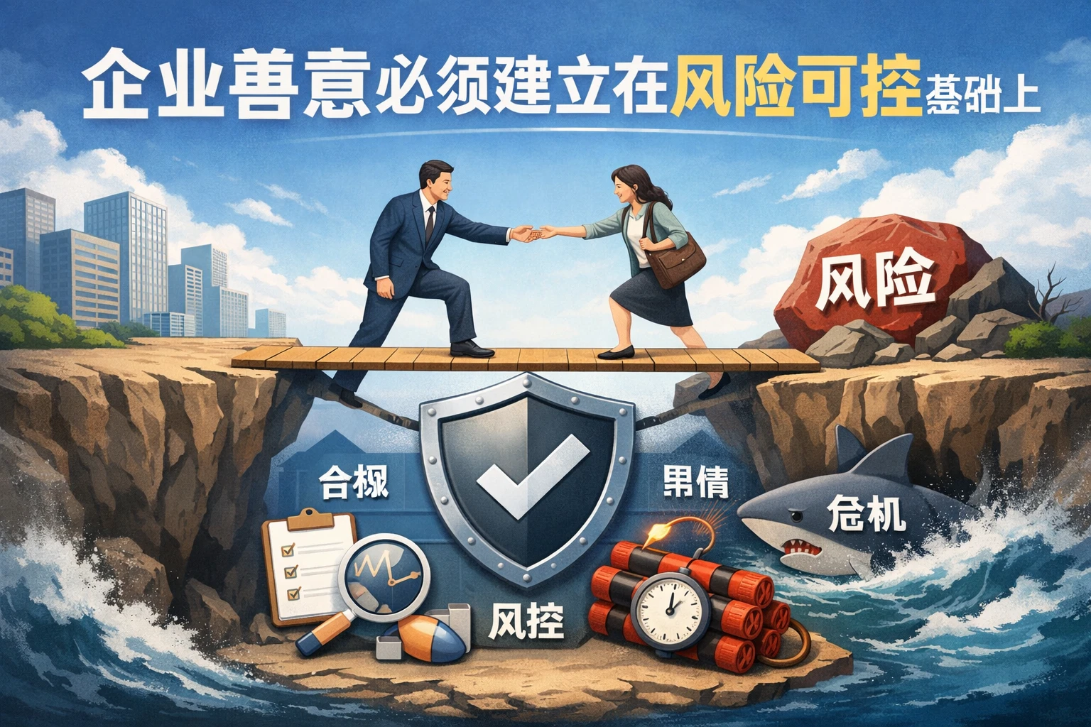 企业善意必须建立在风险可控基础上