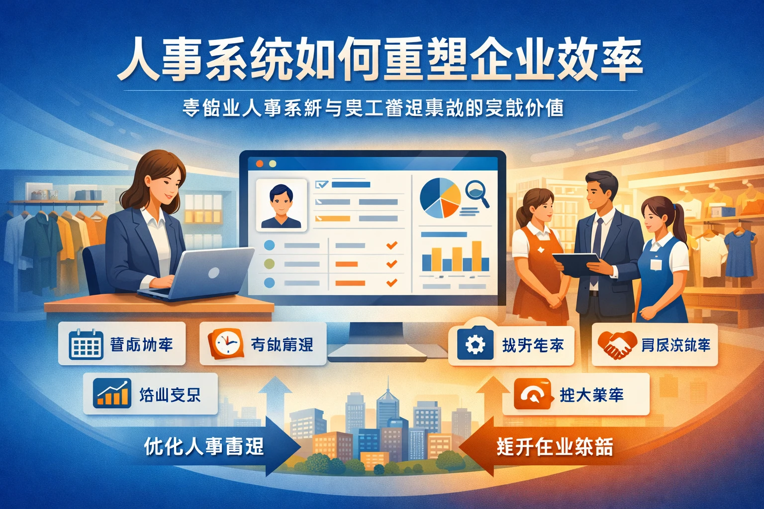 人事系统如何重塑企业效率：零售业人事系统与员工管理系统的实践价值