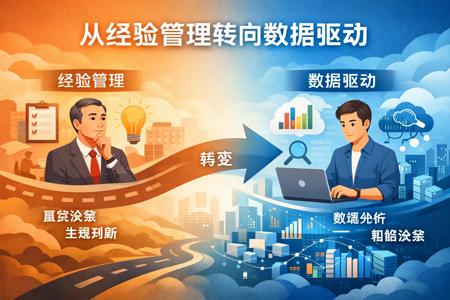 从经验管理转向数据驱动