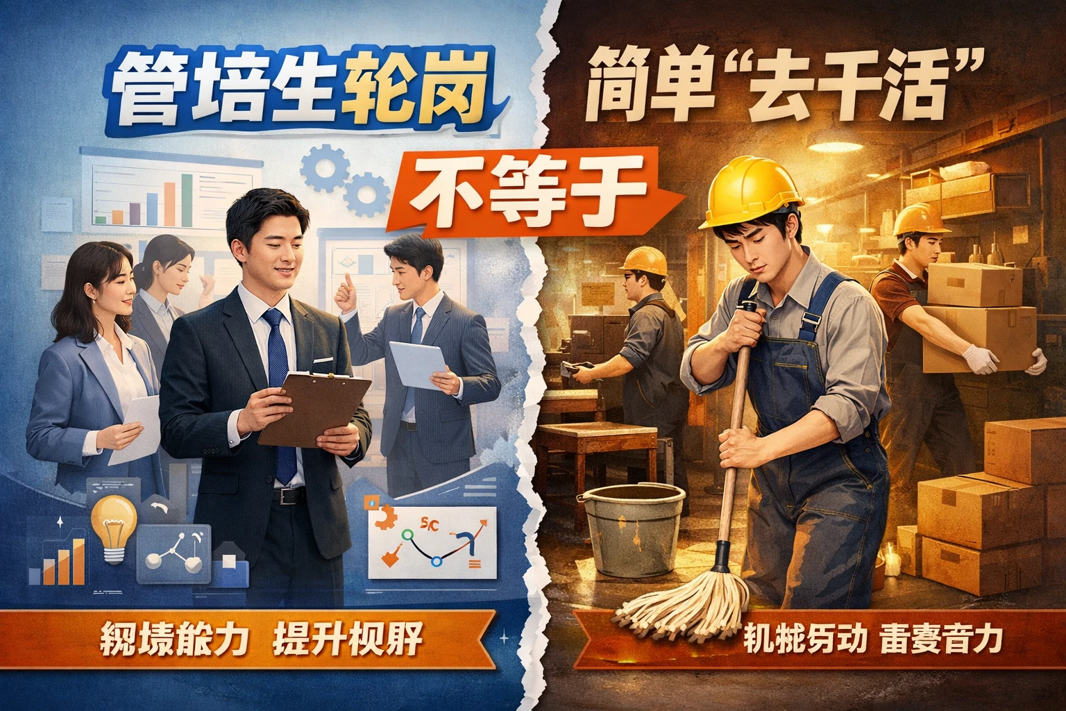 管培生轮岗，不等于简单“去干活”