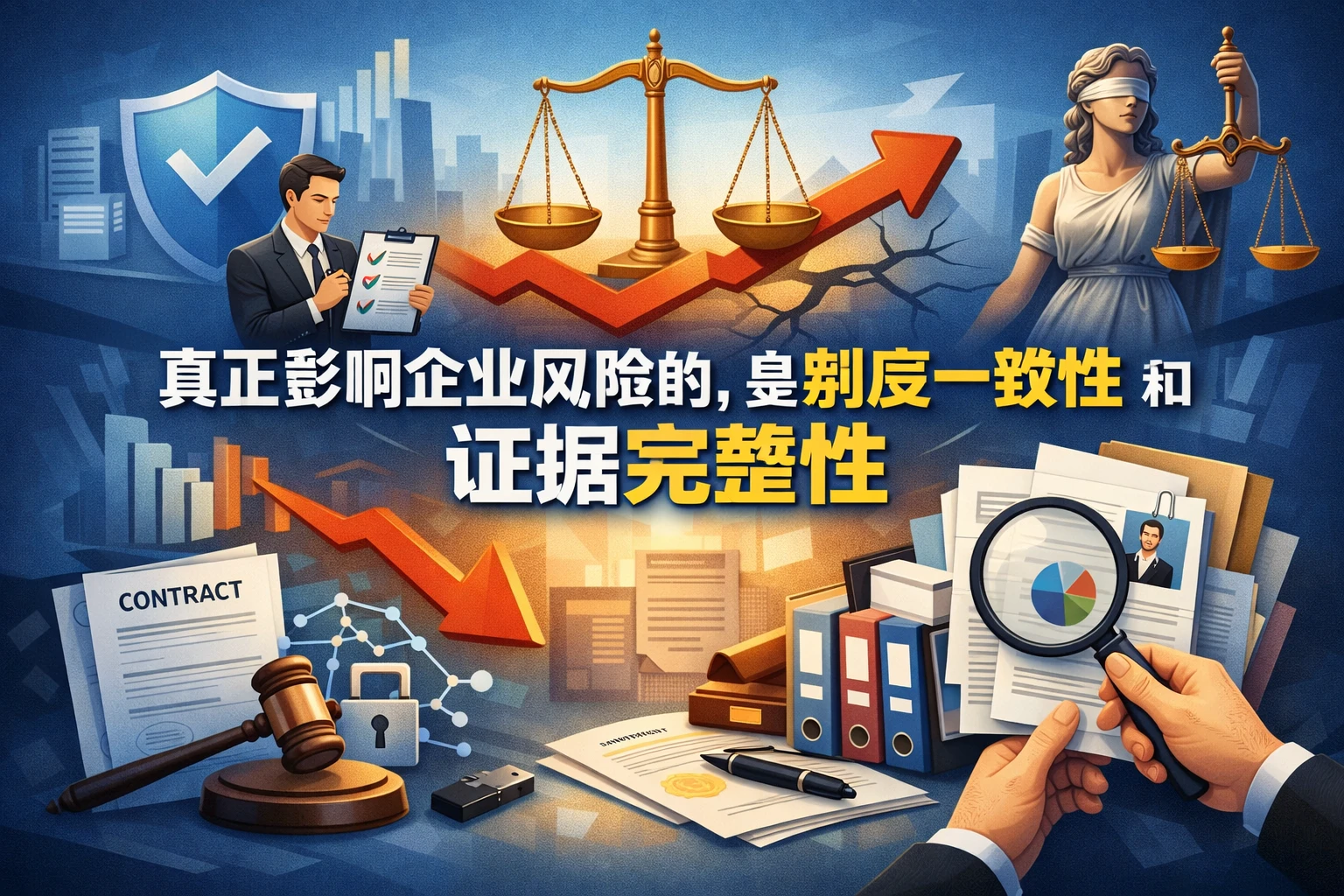 真正影响企业风险的，是制度一致性和证据完整性