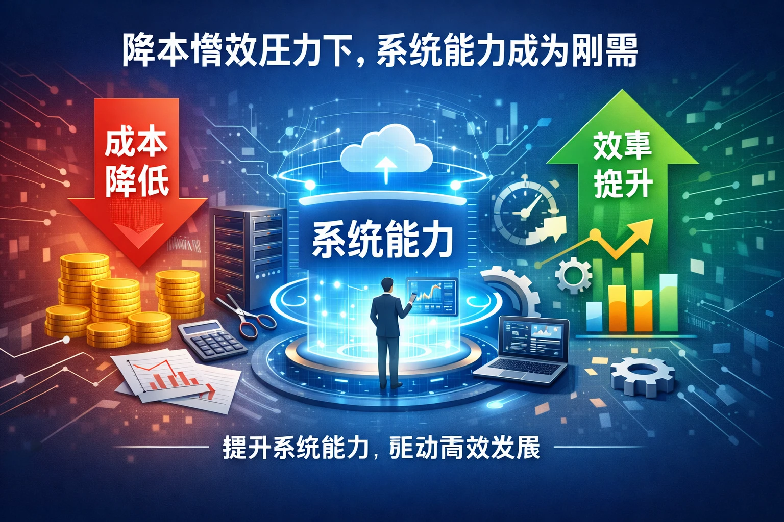 降本增效压力下,系统能力成为刚需