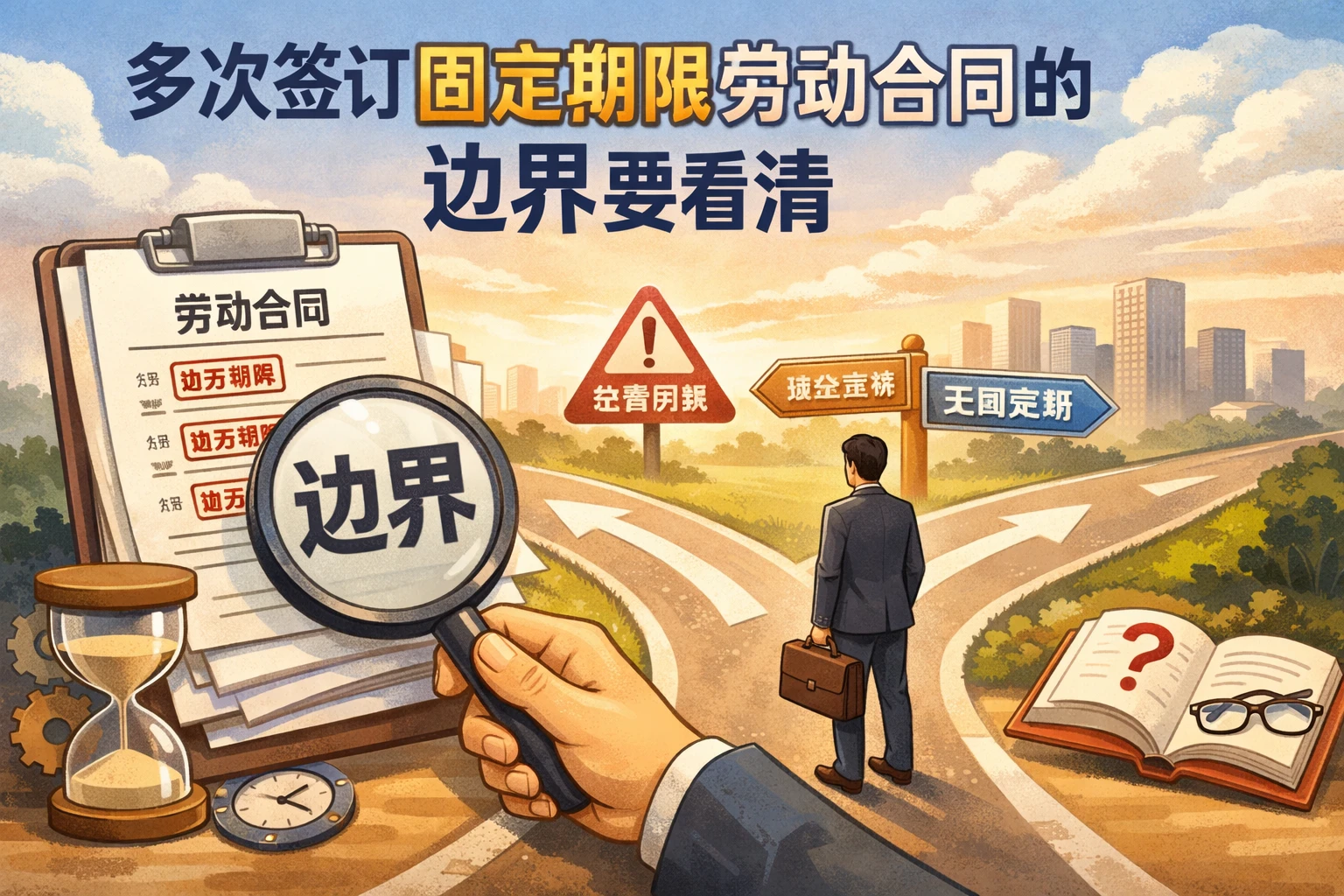 多次签订固定期限劳动合同的边界要看清