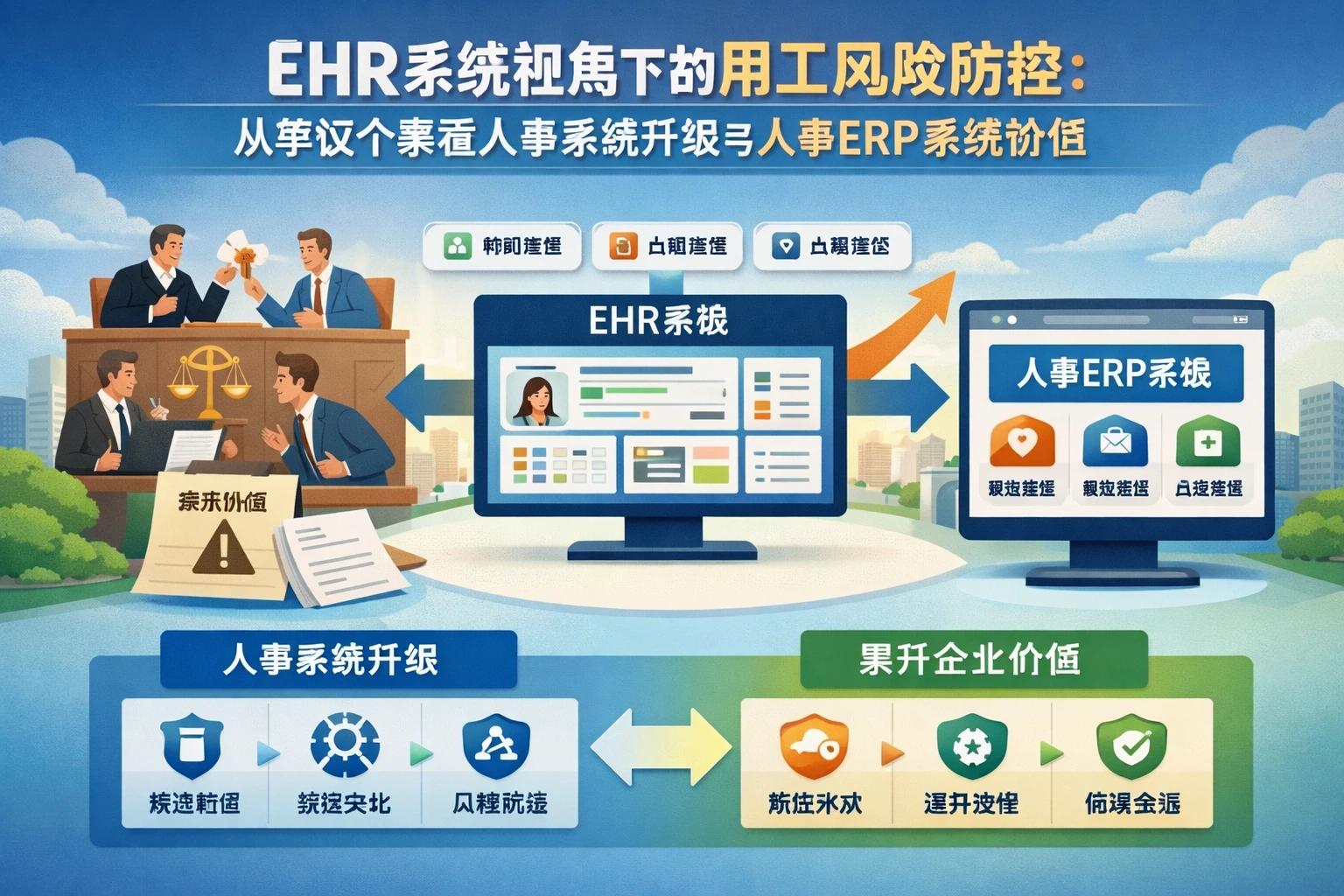 ehr系统视角下的用工风险防控：从争议个案看人事系统升级与人事ERP系统价值