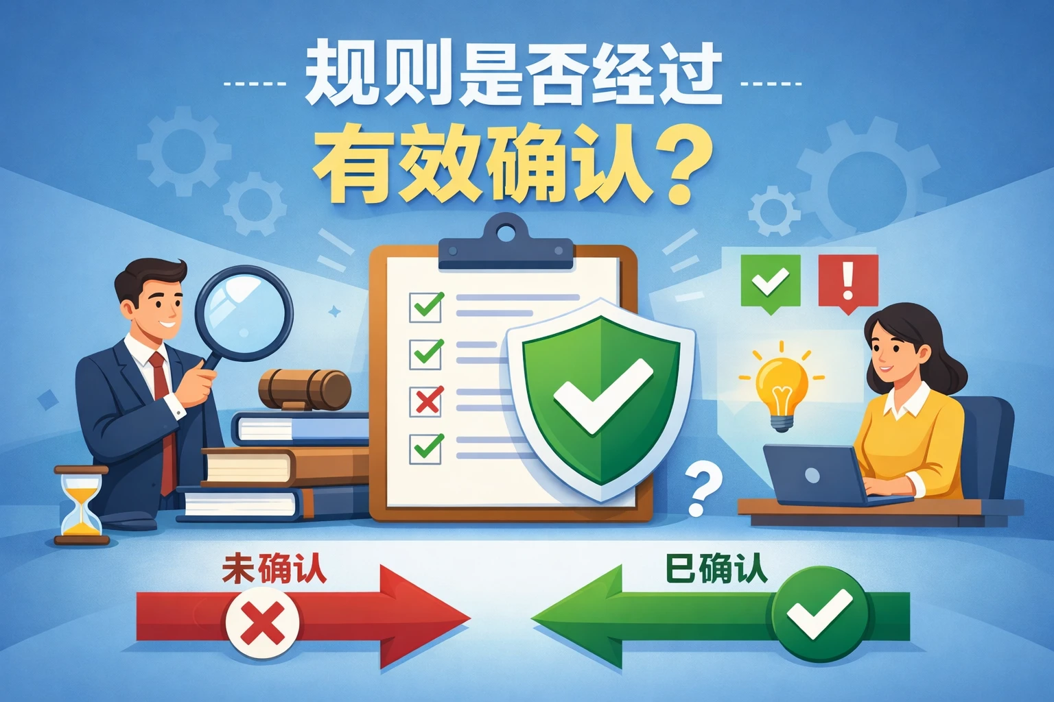 规则是否经过有效确认