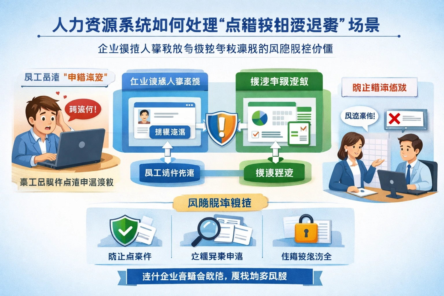 人力资源系统如何处理“点错按钮要退费”场景：企业微信人事系统与绩效考核系统的风险防控价值