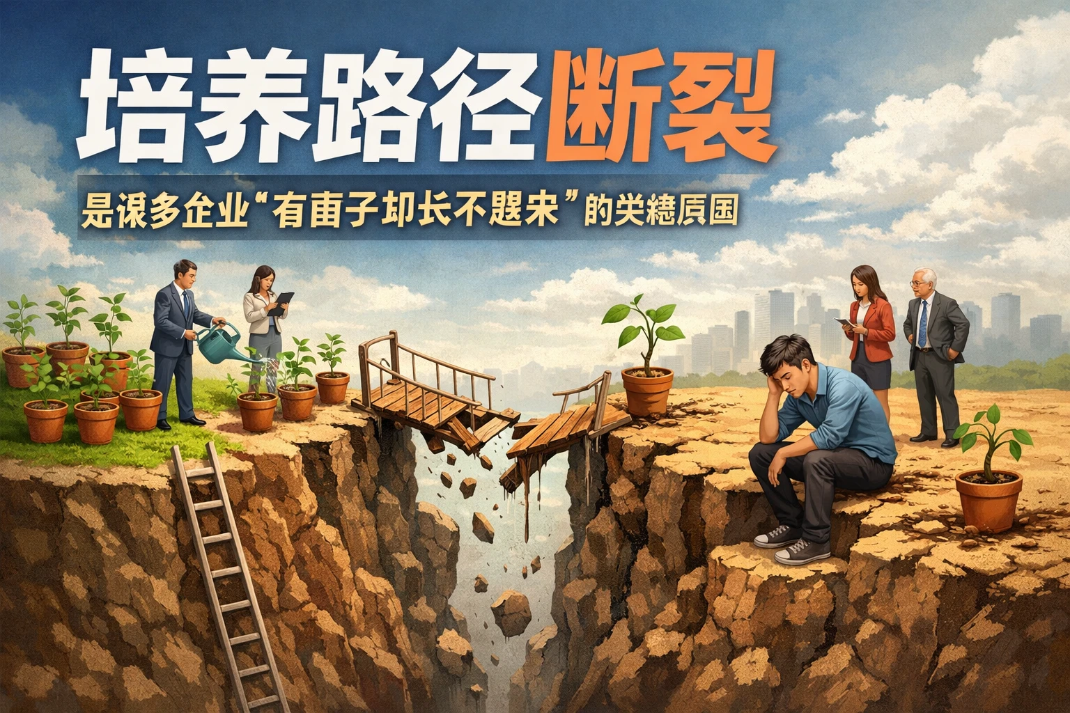 培养路径断裂,是很多企业“有苗子却长不起来”的关键原因