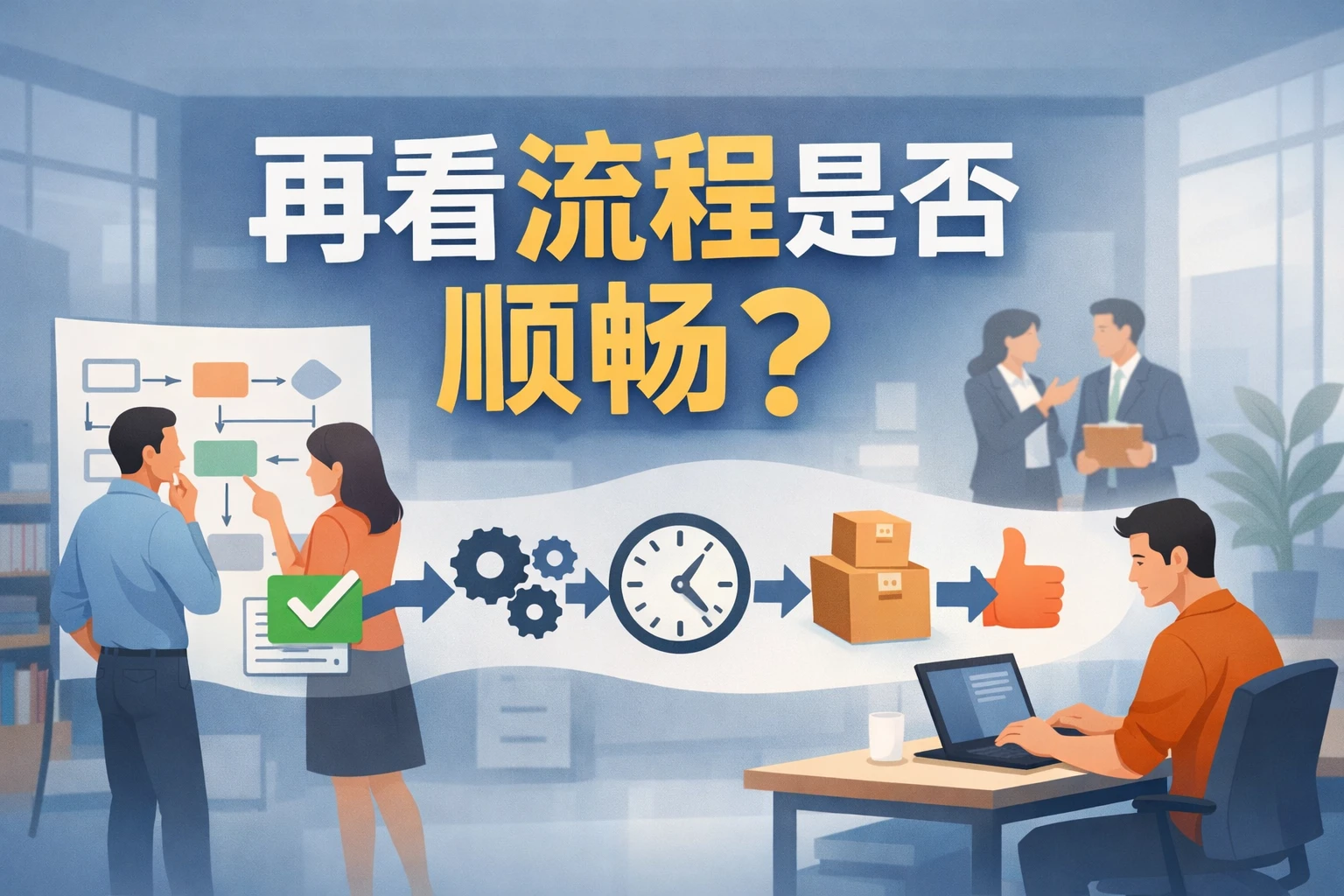 再看流程是否顺畅