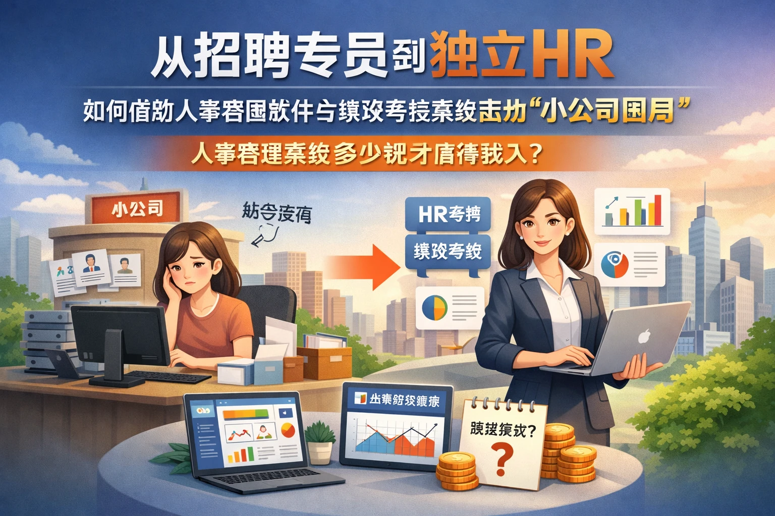 从招聘专员到独立HR，如何借助人事管理软件与绩效考核系统走出“小公司困局”，人事管理系统多少钱才值得投入