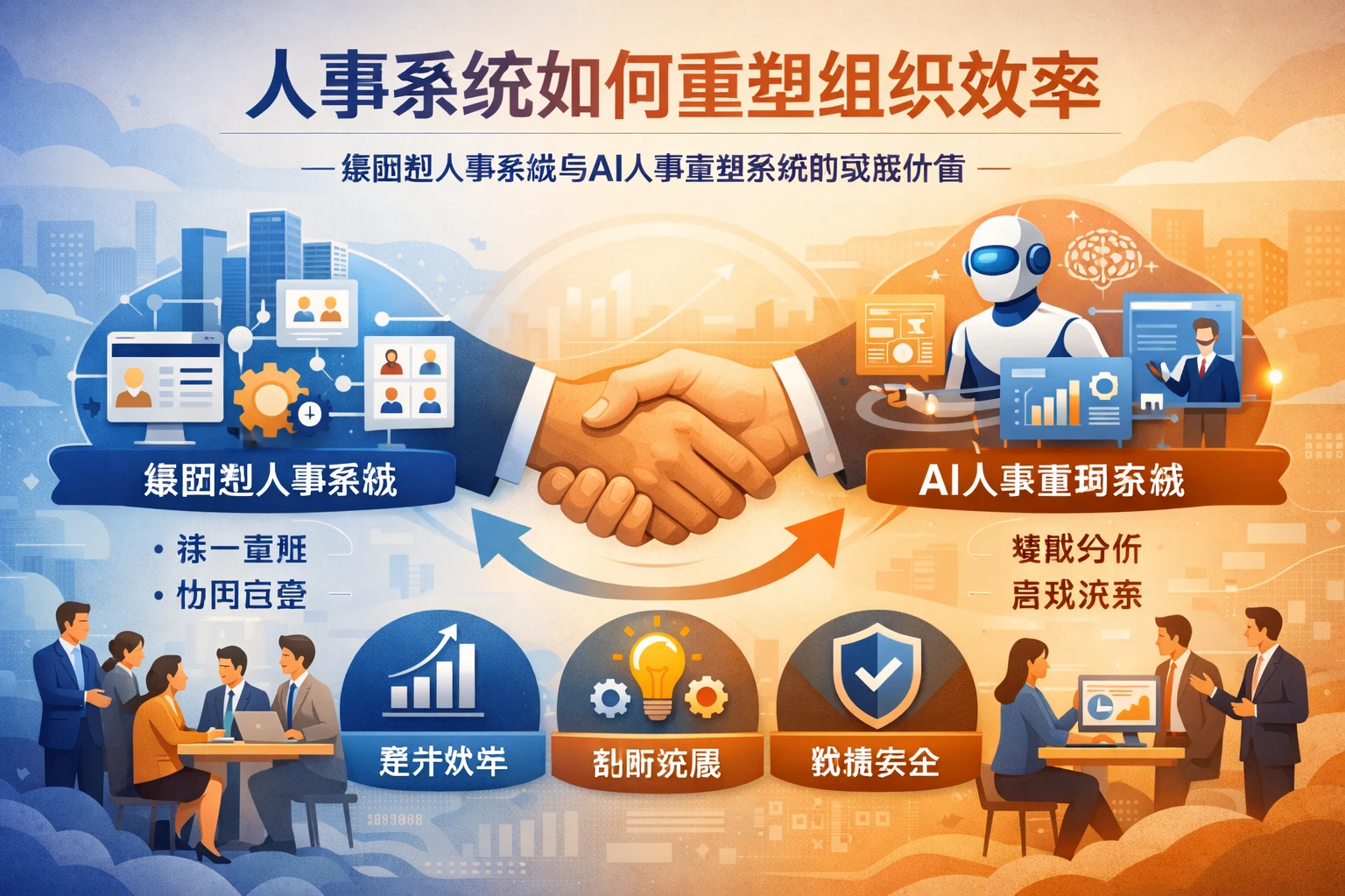 人事系统如何重塑组织效率：集团型人事系统与AI人事管理系统的实践价值