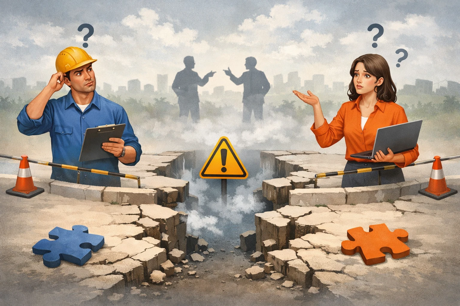 岗位职责缺失，导致边界无法确认