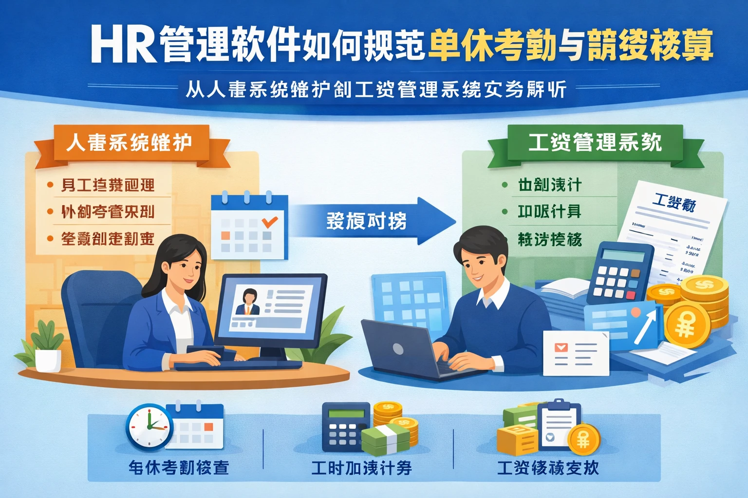 HR管理软件如何规范单休考勤与薪资核算:从人事系统维护到工资管理系统实务解析