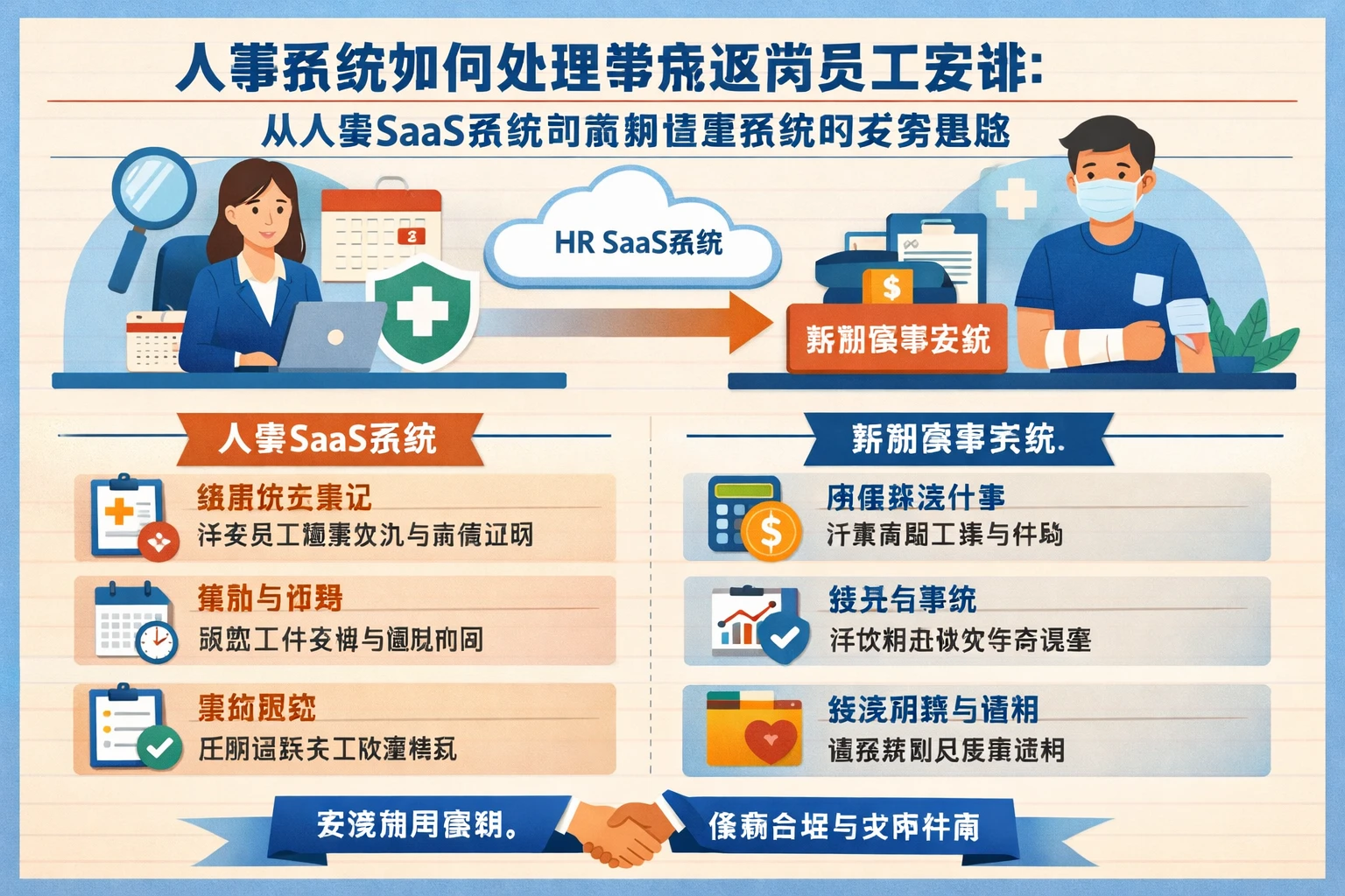 人事系统如何处理带病返岗员工安排：从人事SaaS系统到薪酬管理系统的实务思路