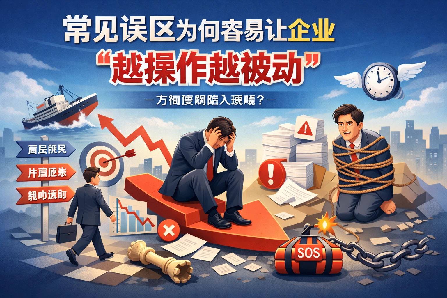 常见误区为何容易让企业“越操作越被动”