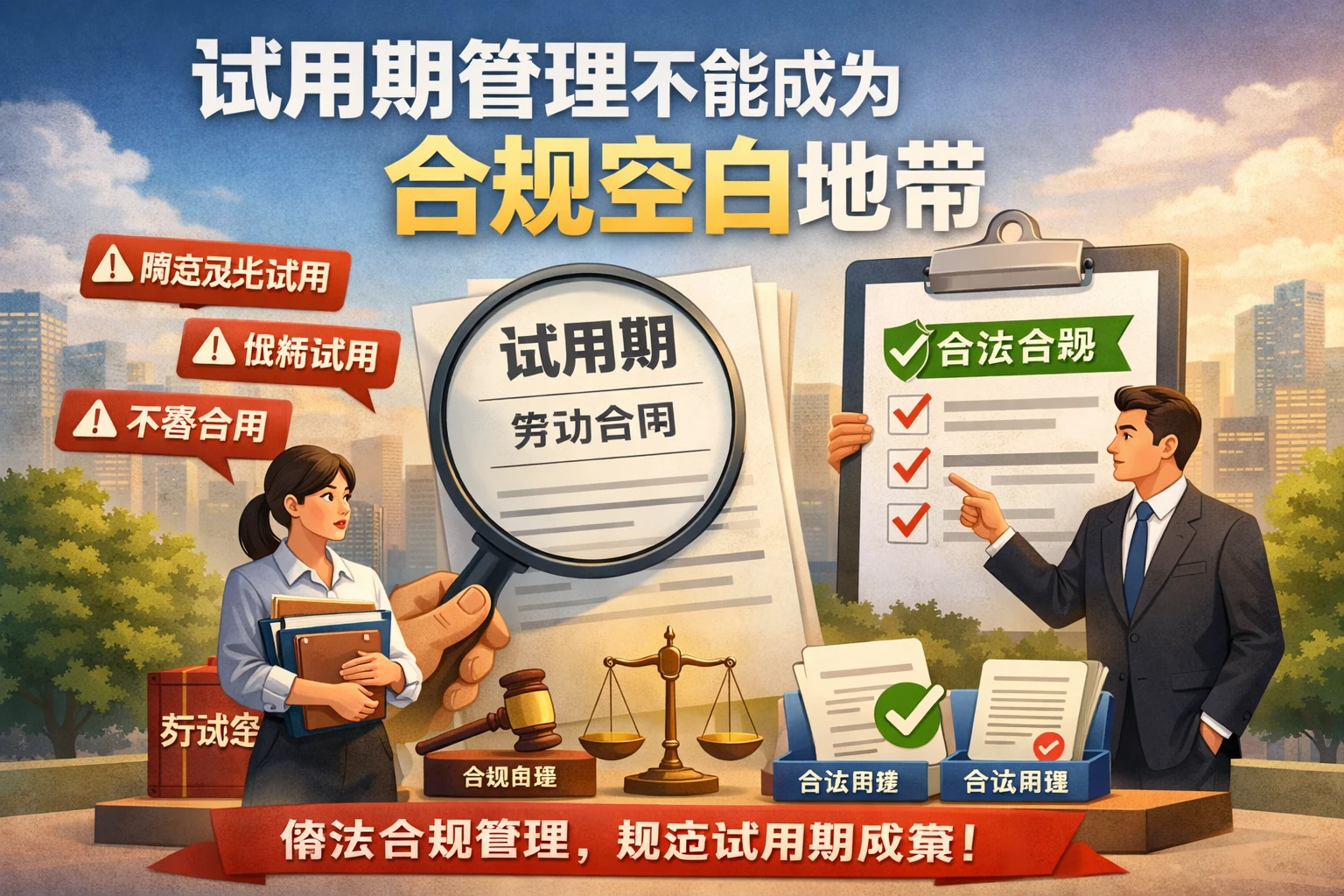 试用期管理不能成为合规空白地带