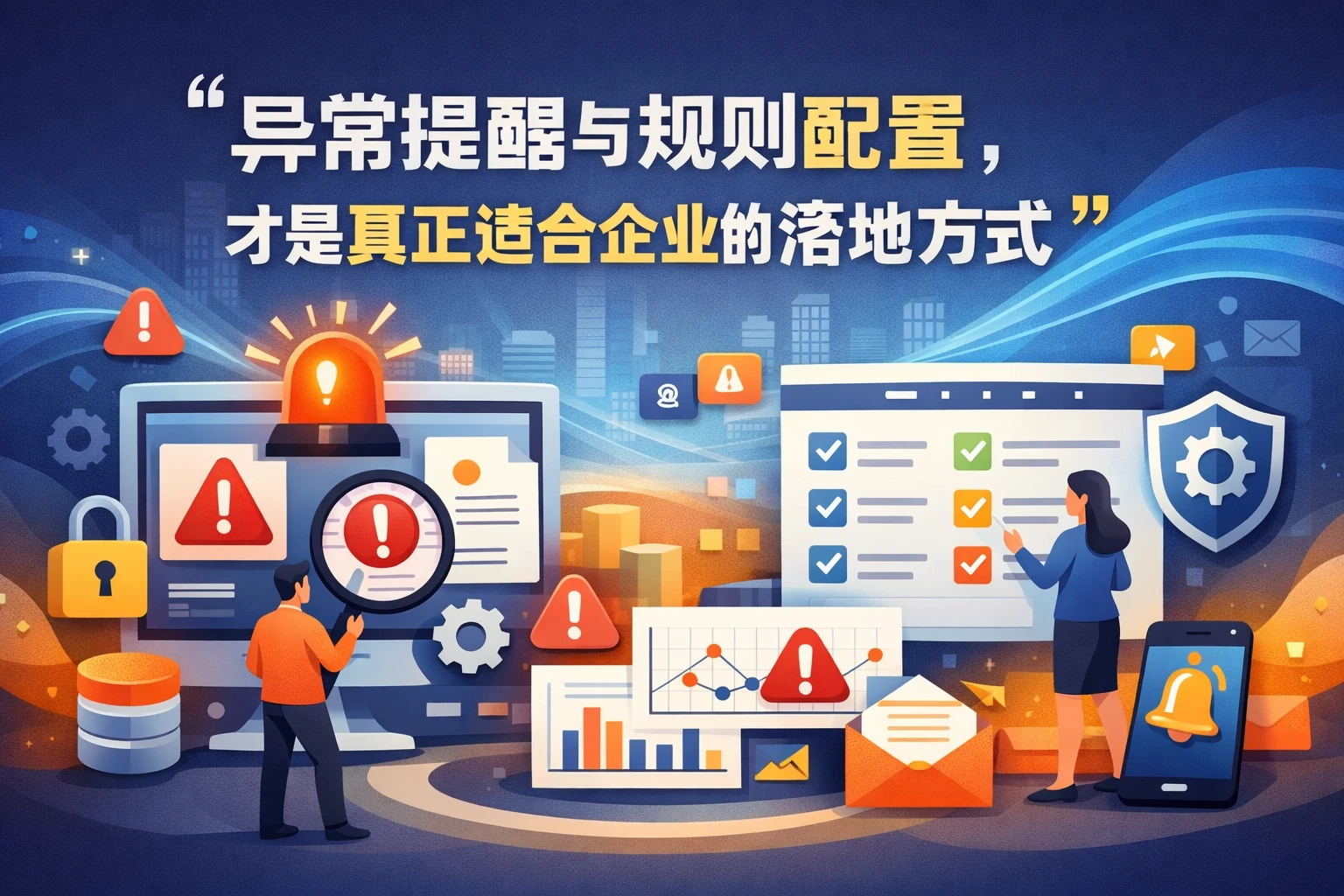 异常提醒与规则配置，才是真正适合企业的落地方式
