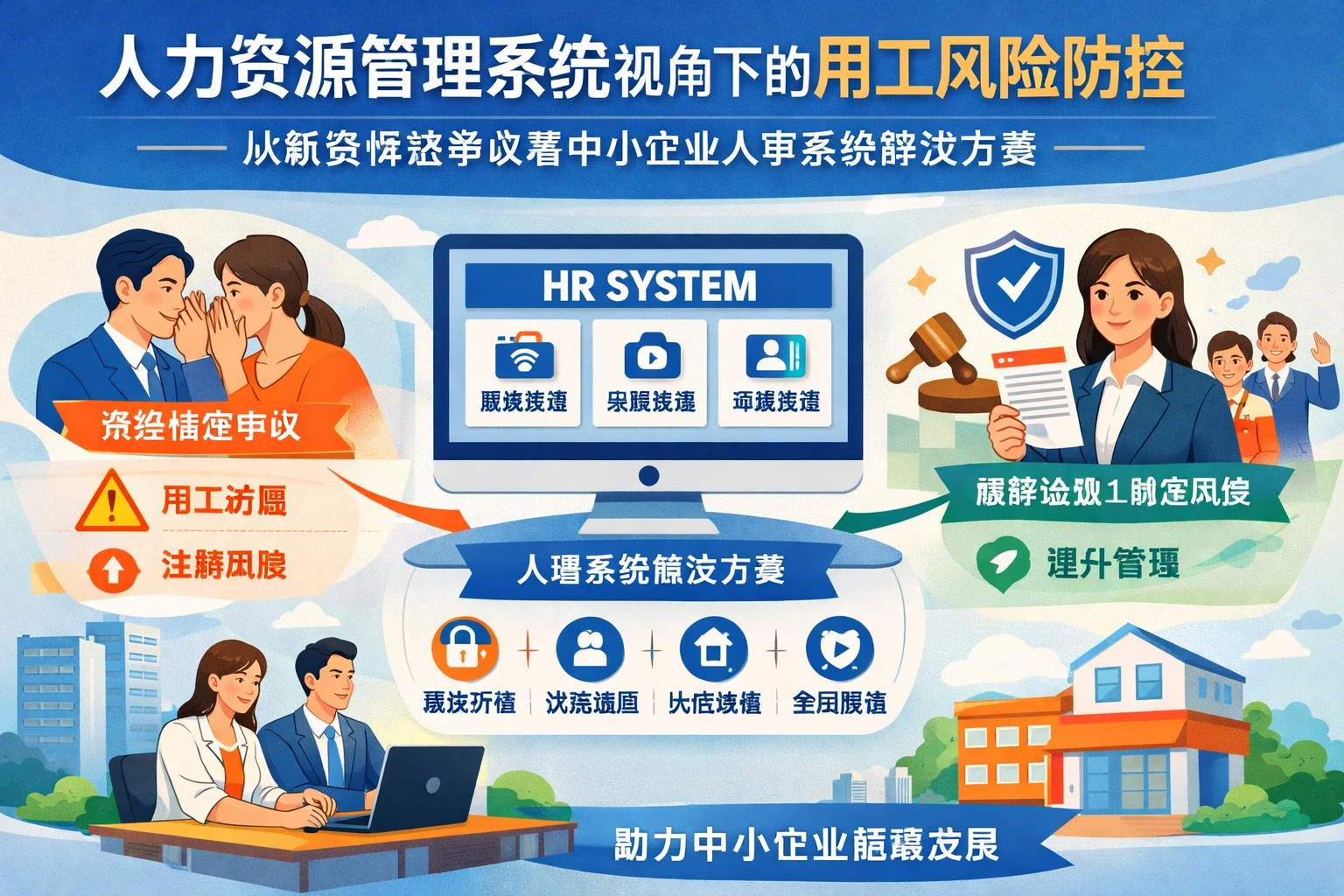 人力资源管理系统视角下的用工风险防控:从薪资保密争议看中小企业人事系统解决方案