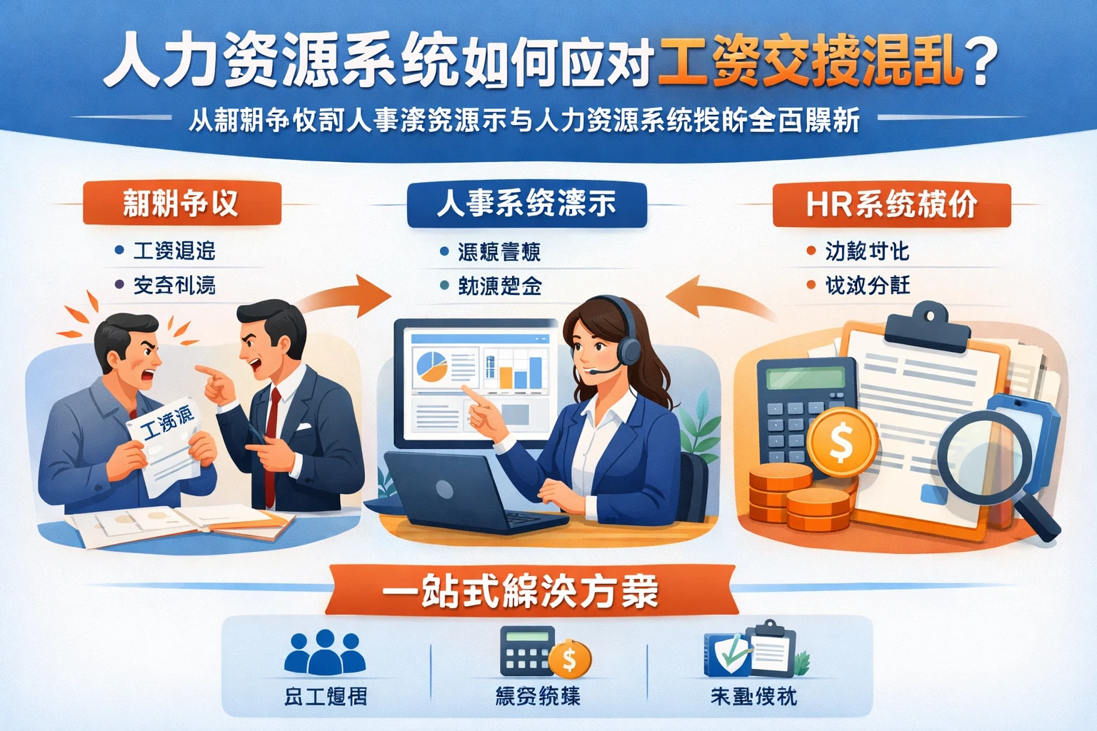 人力资源系统如何应对工资交接混乱？从薪酬争议到人事系统演示与人力资源系统报价全面解析