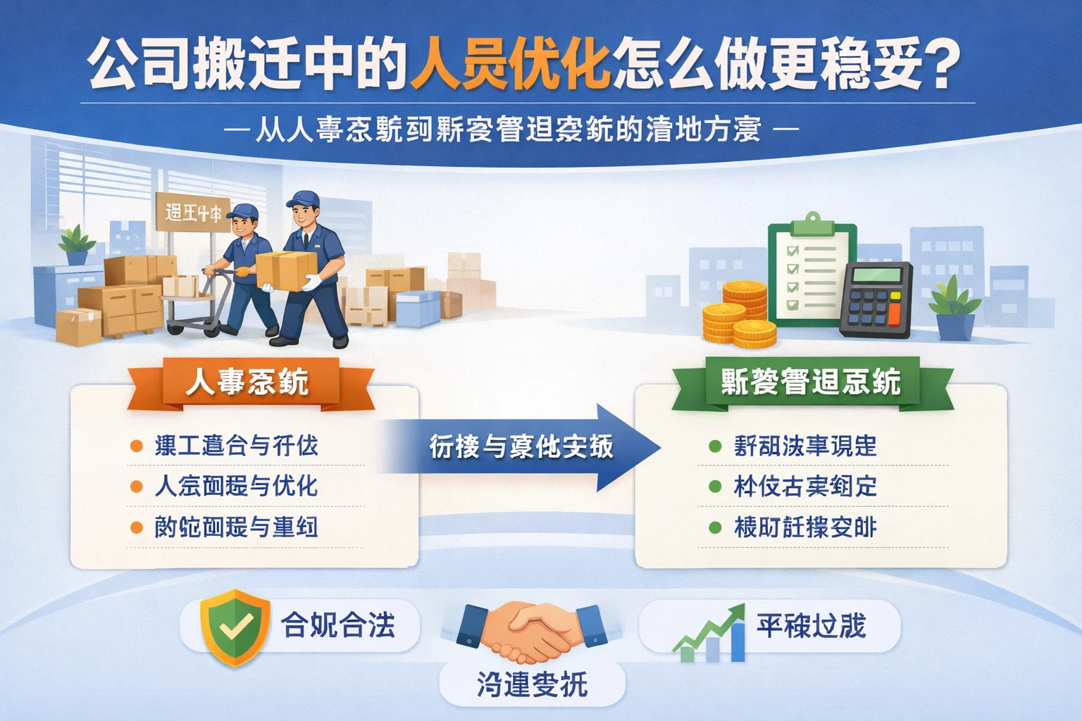 公司搬迁中的人员优化怎么做更稳妥?从人事系统到薪资管理系统的落地方案