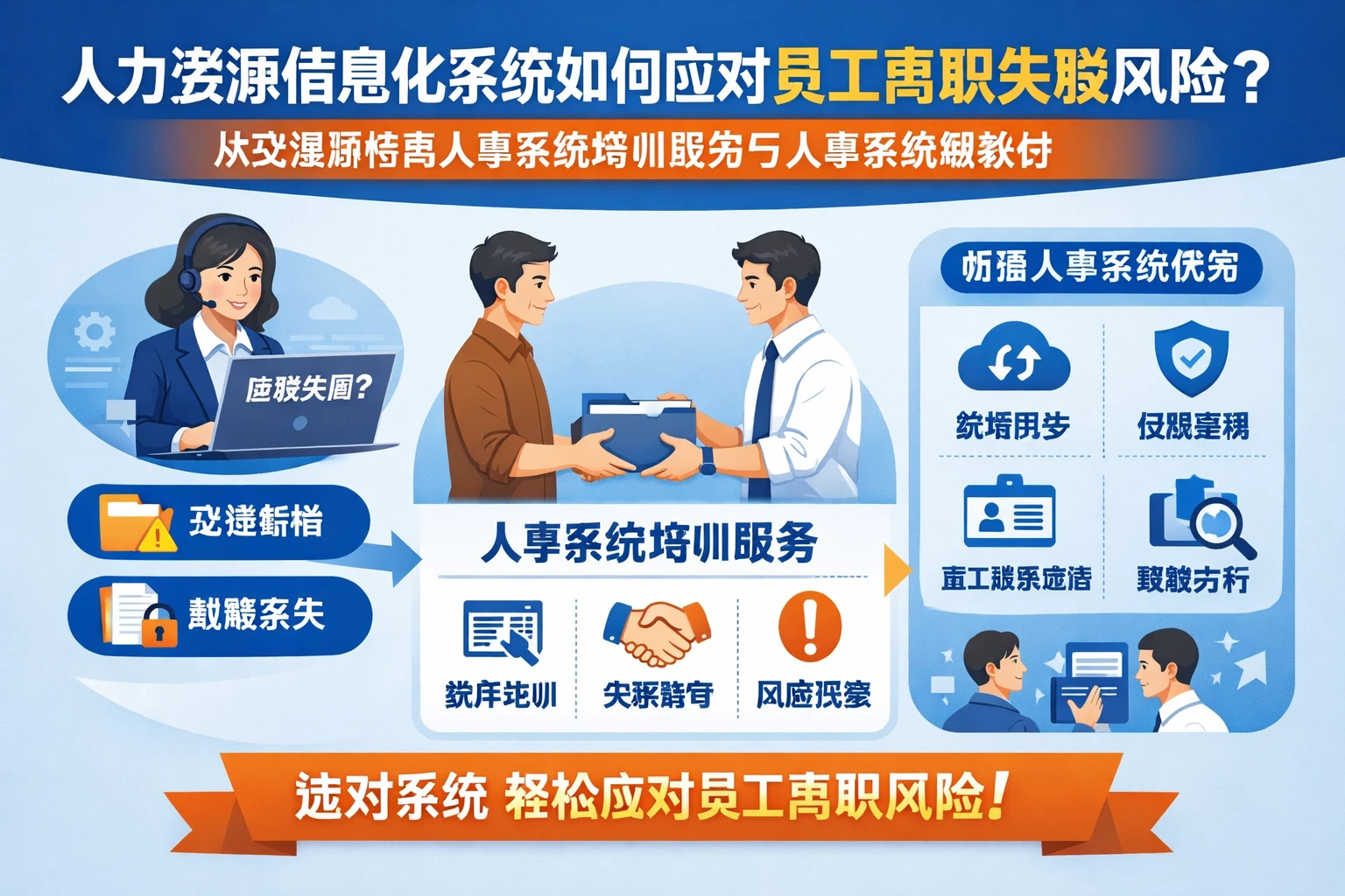 人力资源信息化系统如何应对员工离职失联风险：从交接断档看人事系统培训服务与人事系统哪家好