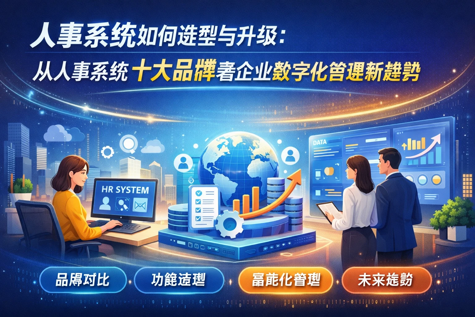 人事系统如何选型与升级：从人事系统十大品牌看企业数字化管理新趋势