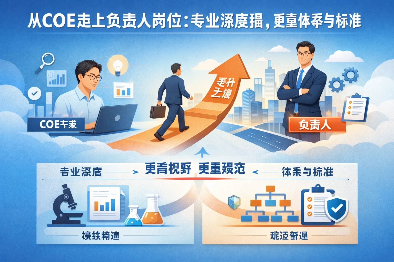 从COE走上负责人岗位:专业深度强,更重体系与标准